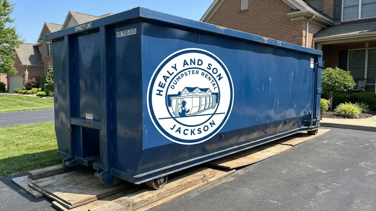 Dumpster Placement on Narrow Driveways and Tight Lots in Jackson Dumpster Placement on Narrow Driveways and Tight Lots in Jackson