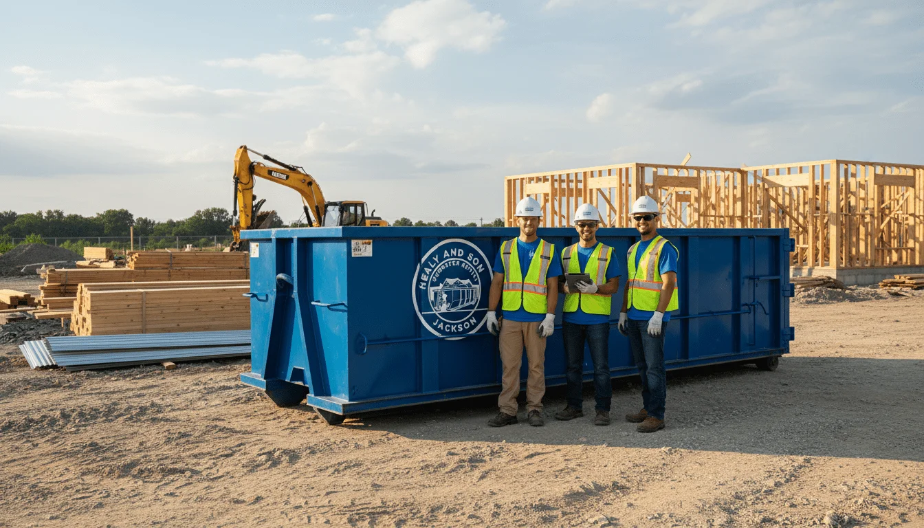 Construction Site Dumpster